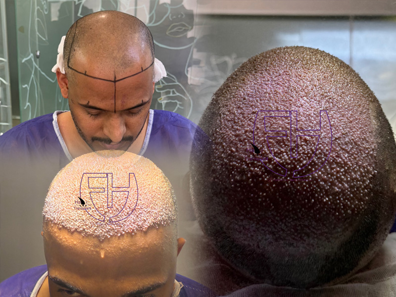 کاشت مو به روش fit